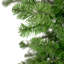 Upside Down Artificial Christmas Tree with LED Multi-Colored Lights with Stand-688798921