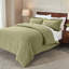 Ensemble de housse de couette classique supérieure en flanelle de coton supérieure avec taies décoratives Superior-351503631-399434610