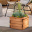 Scandinavian Redwood Handmade Wood Planter Box-186467074