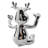 Deer Table Top Single Bottle Wine Holder                                                             