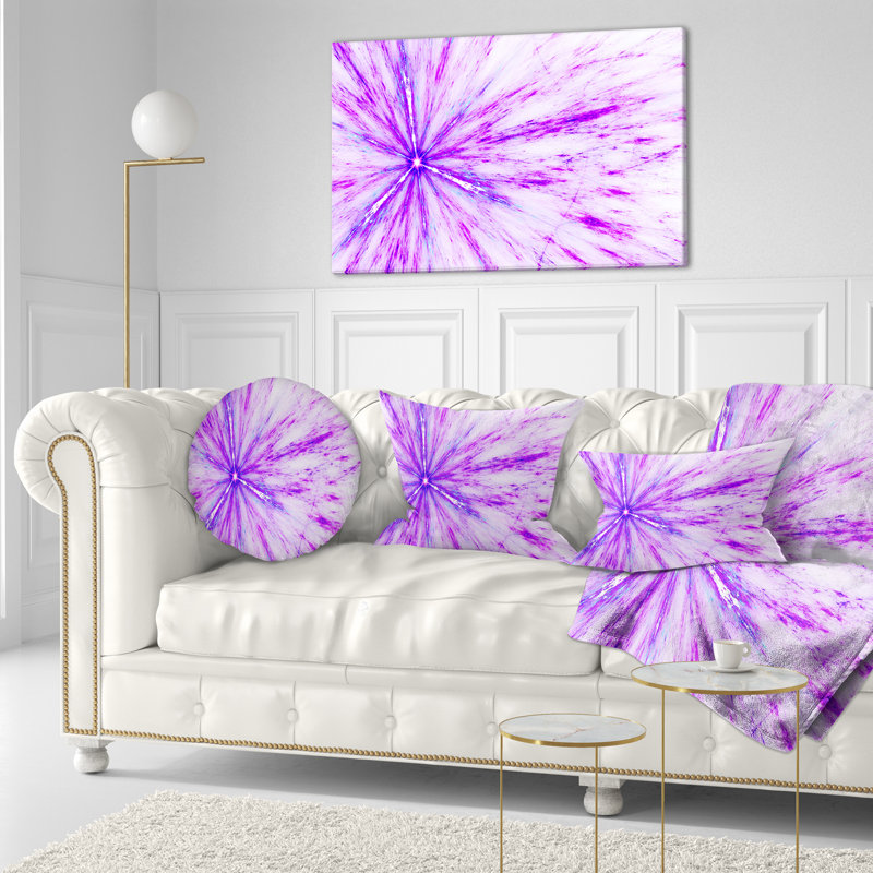 Éclat de mauve violet - Supernova, Rectangulaire, 12 po x 20 po