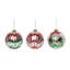 3 Piece Merry Ball Ornament Set