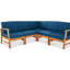 Ensemble de canapé 5 pièces Perla, bleu-533909175