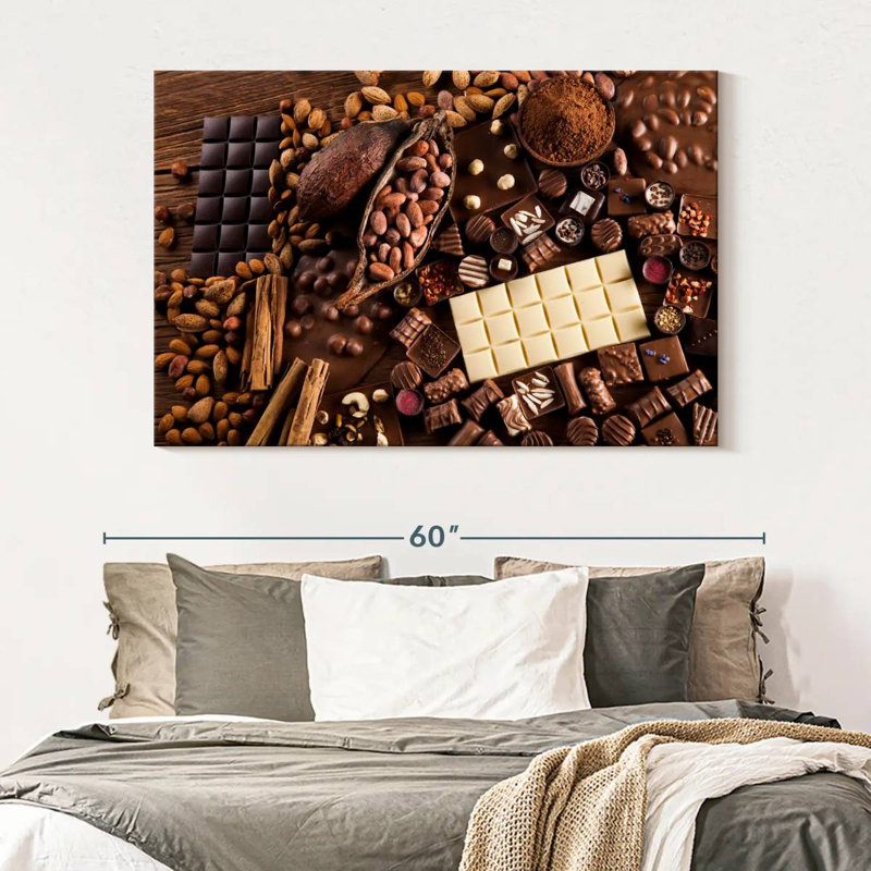 Chocolate Bliss, 34" H x 51" W