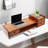 Narx Bamboo Desktop Monitor Stand with Storage Drawer