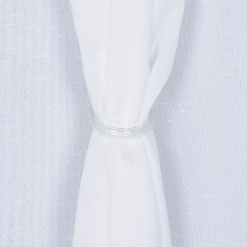 Dahlia Fabric, White