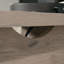 Bureau en L, finition brune