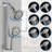 Complete Shower System with Rough in-Valve-101416917