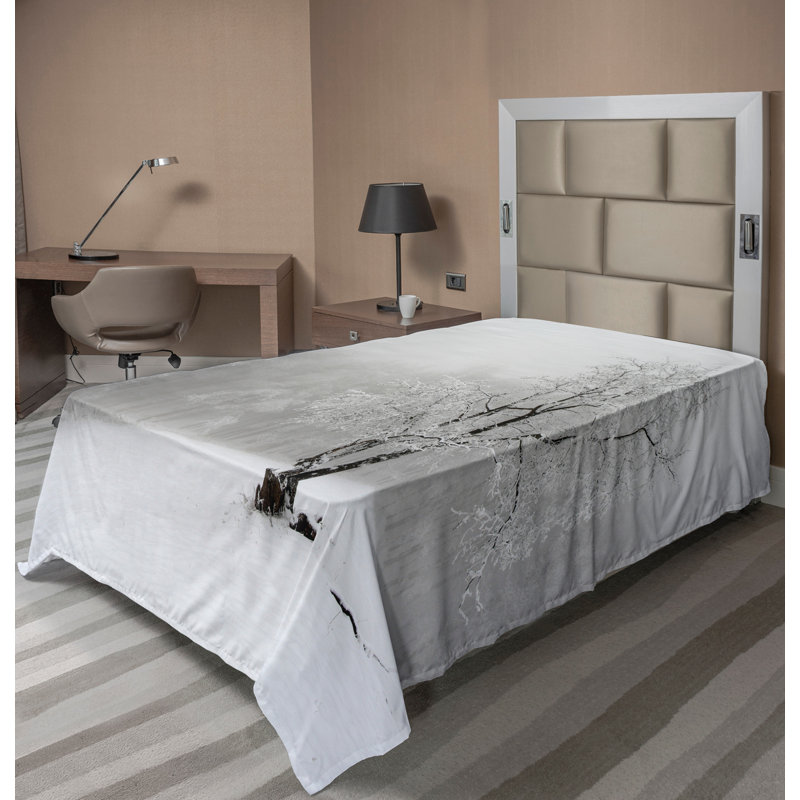 Drap plat Ambesonne, Drap plat simple