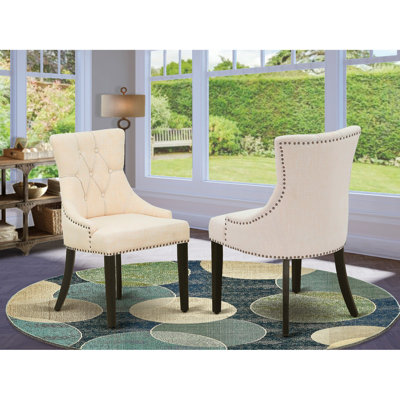 Janeen Upholstered Parsons Chair by Lark Manor