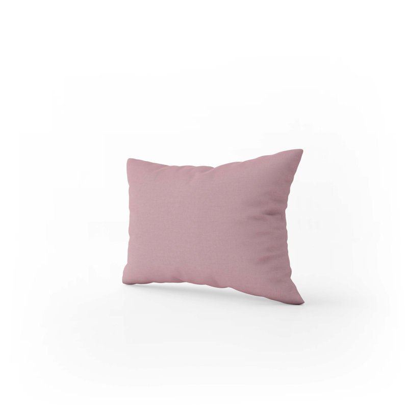 200 TC 50/50 Percale Polycotton Cotton Blend Housewife Pillow Case, Blush