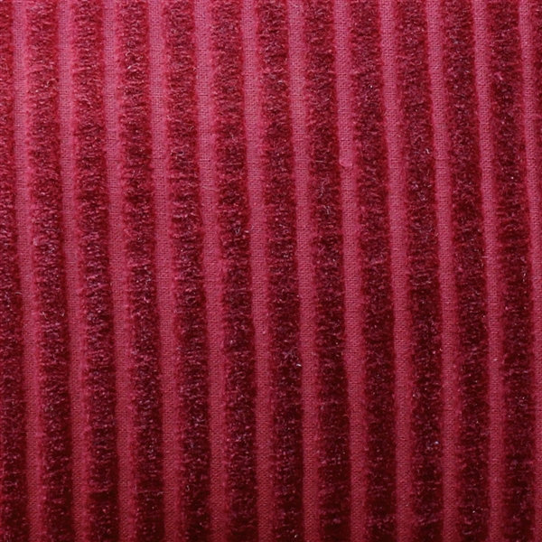 Coussin en coton velours côtelé Fletcher, Bourgogne