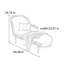 Chaise d'art en bois massif sculpté-428054230
