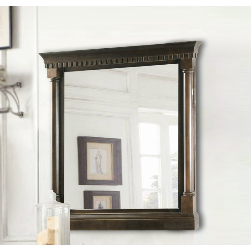 Wood Wall Mirror