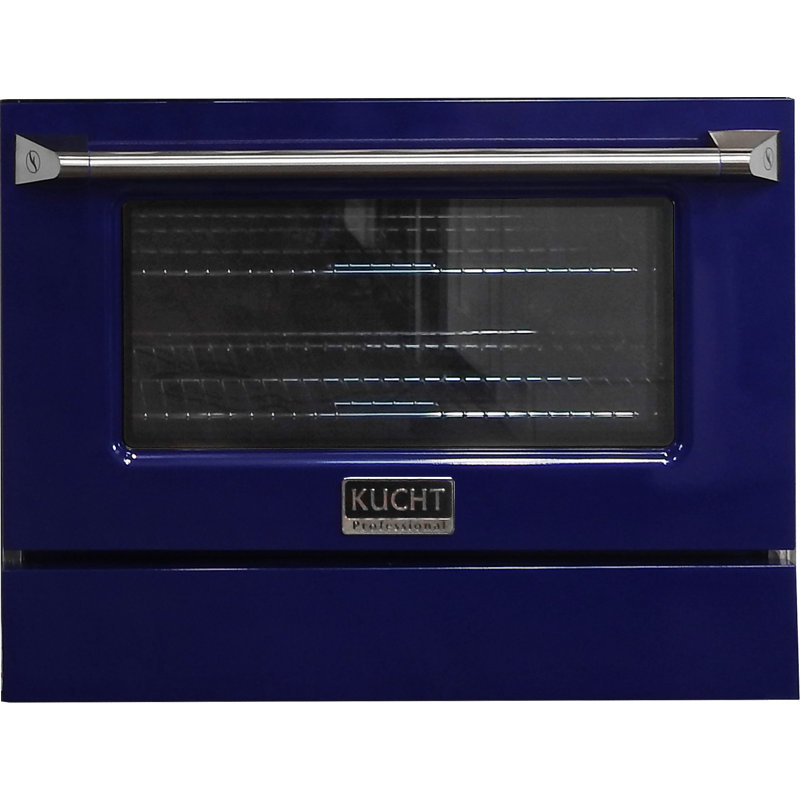 Accessoire de conduit de cuisinière, H 24 po x l 30 po x P 6 po, Bleu