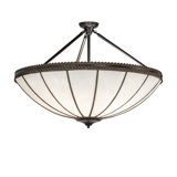Meyda Tiffany & Stained Glass 4 - Light Semi Flush Mount