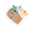 Ensemble de couverts 6 pièces eco astrik, service pour 3