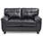 Baese 57'' Faux Leather Loveseat-1473902480