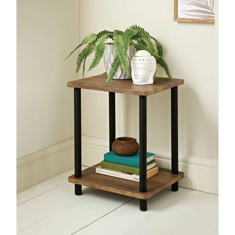 Eilley Floor Shelf End Table