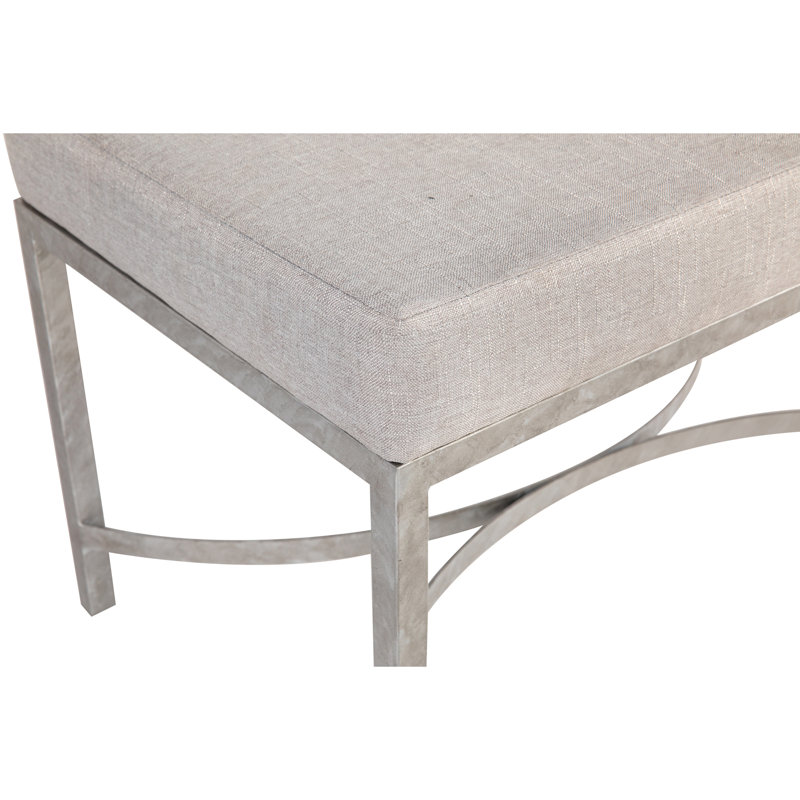 New Orleans Stool, Silver