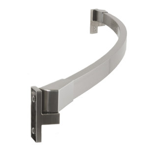 60'' Curved Fixed Shower Curtain Rod