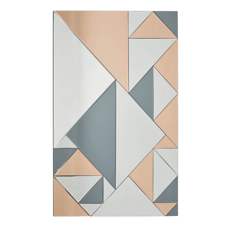 Abston Glass Flat Wall Mirror