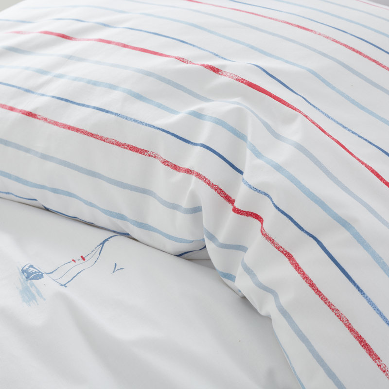 Sailing Boats Cotton Duvet Cover Set