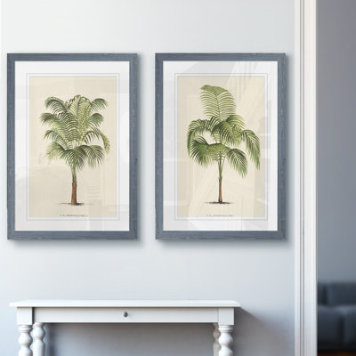 " Les Palmiers I " by Vincent Van Gogh 2 - Pieces