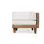 Catalina Outdoor Teak Corner Wedge Lounge Chair-48377789-94196959