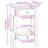  Console Table With Drawer Natural 19.88 X 11.81 X 29.72 In-1727181189
