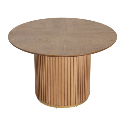 Table de salle à manger sur pied 47,25 po Natural