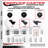 Bright Chrome Polyurethane Caster