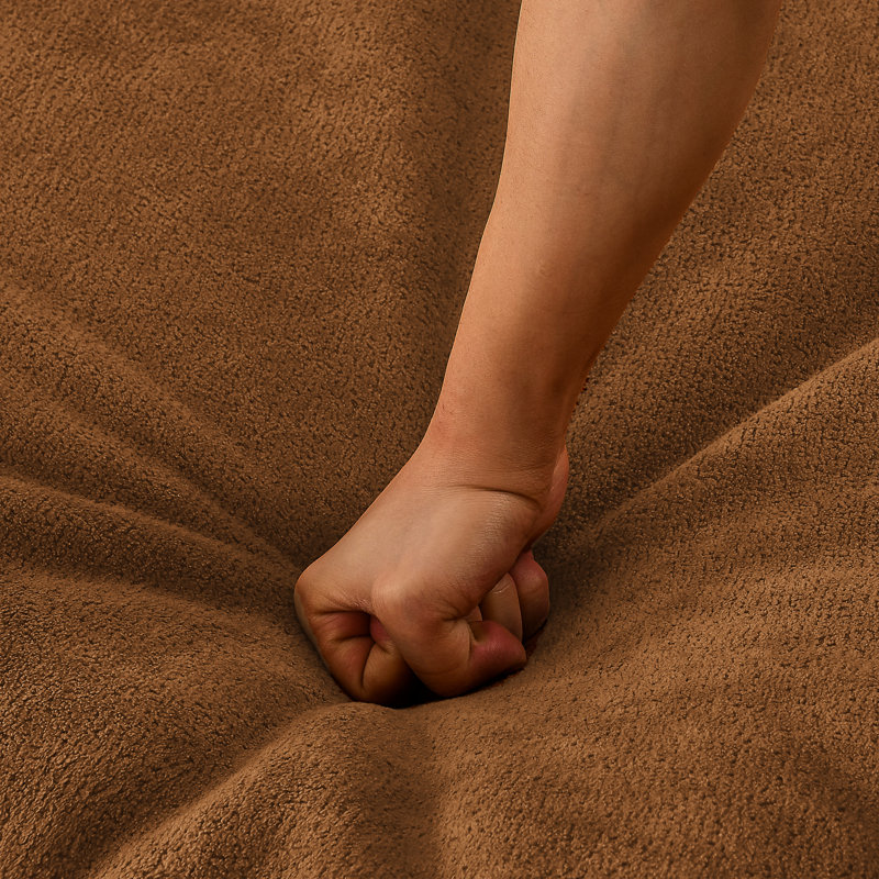 Fauteuil à billes confortable pour chambre à coucher - Orange inclus ergonomique pour un confort accru