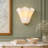 1- Light Dimmable 9.7'' W Milky Glass Wall Sconce