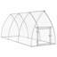 Chicken Cage Silver Galvanised Steel-1028419068