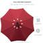 269cm Lighted Tilt Market Parasol-20604915-59257143