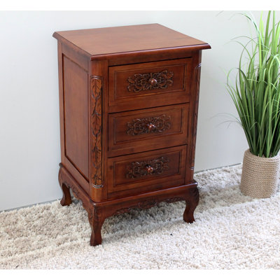 Table de bout avec rangement Aum Lacey