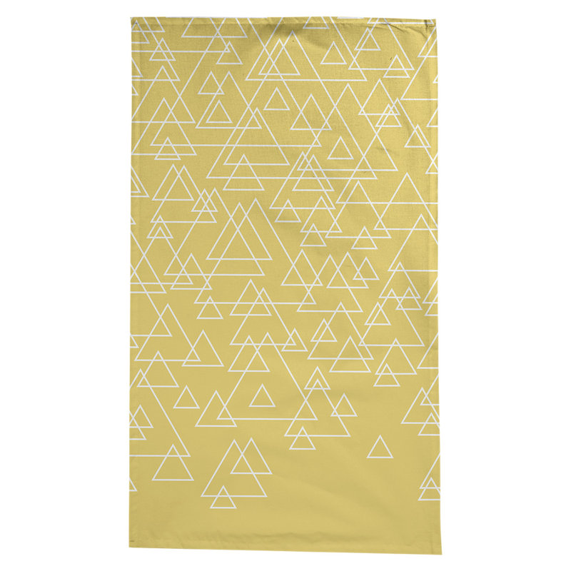 Nappe à triangle dispersé Avicia, Jaune