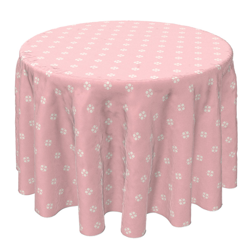 Round Cotton Tablecloth