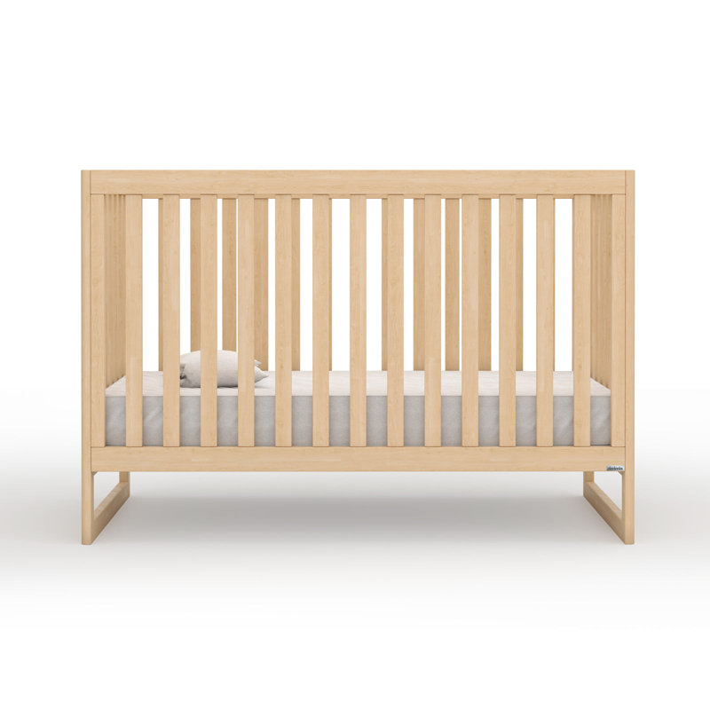 Austin Natural Beechwood 3-in-1 Convertible Crib