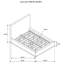 Lit plateforme tapissier Talbot