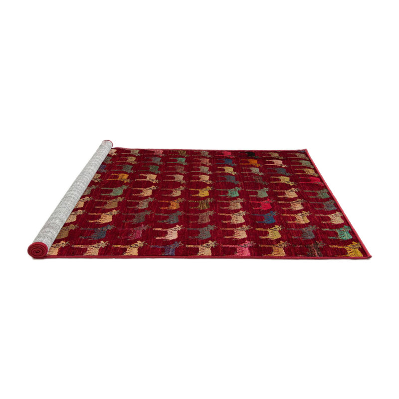 Aadarsh Abstract Indoor Rug, Round 3'