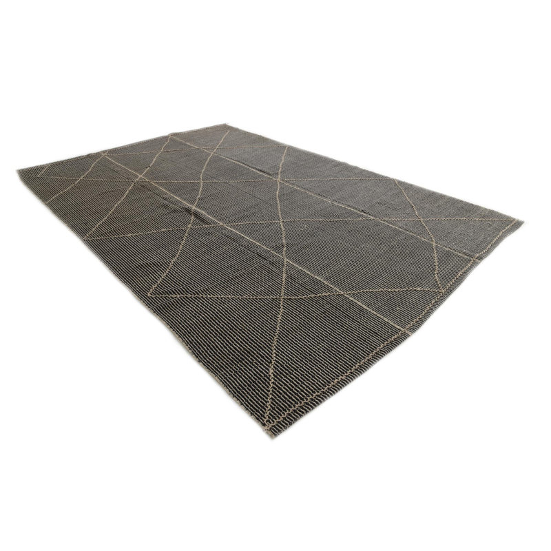 Tapis noir 10 x 14 Oliver
