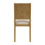 Ensemble de salle à manger rectangulaire 72 "avec chaises en tissu Patino-1114745467