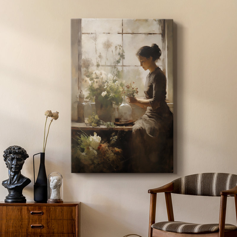 WOMEN Series CDXIV  -Premium Gallery Wrapped Canvas -Ready to Hang, 36" H x 24" W