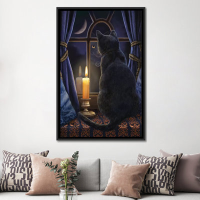 « minuit vigil », impression sur toile