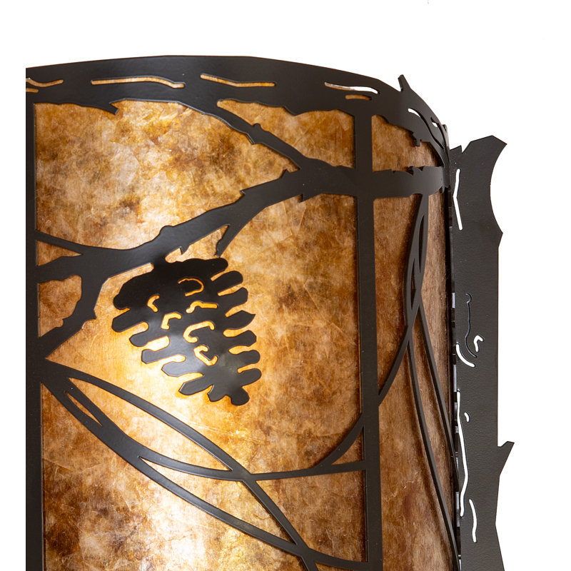 Applique murale droite 12 po