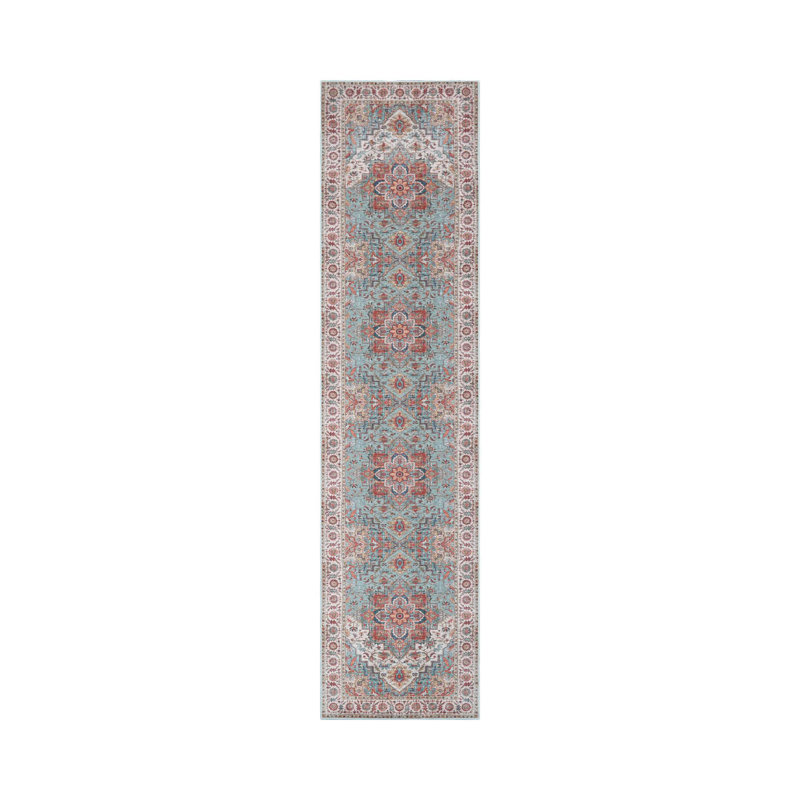Tapis intérieur / extérieur Hoggatt, Tapis de couloir 2 pi 6 po x 10 pi