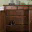 Banc de rangement en bois massif Cherry