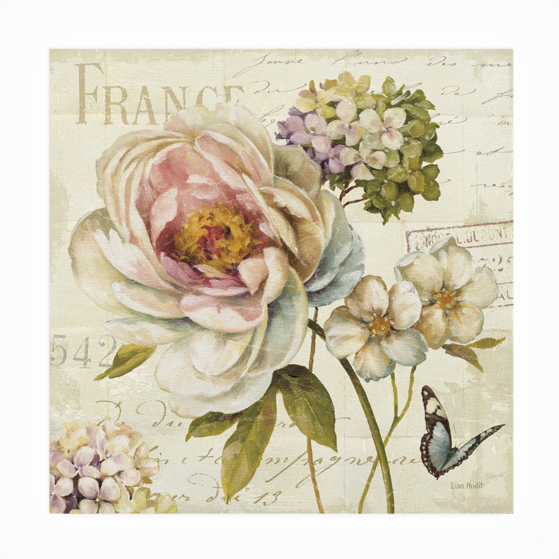 Décoration murale d'extérieur Marche de Fleurs III, L 18 po x H 18 po